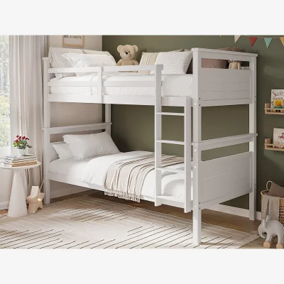 The Range Atlanta Bunk Bed White - White