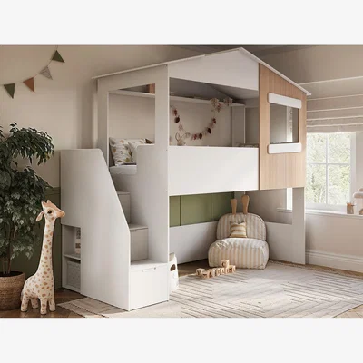 The Range Dreamland House Staircase Midsleeper - White