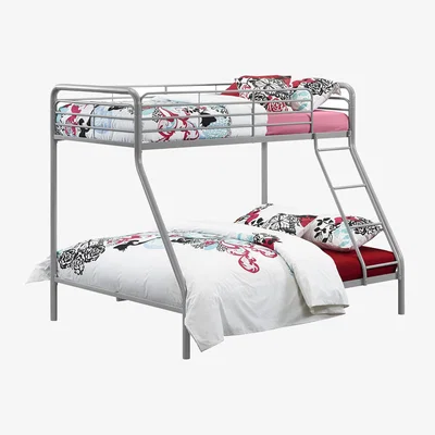 The Range Bunk bed in metal - Silver