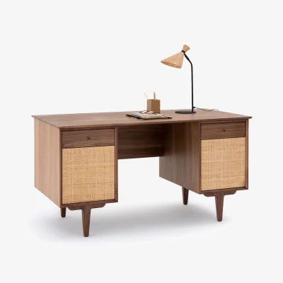 La Redoute Bureau vintage double caisson, Dalqui