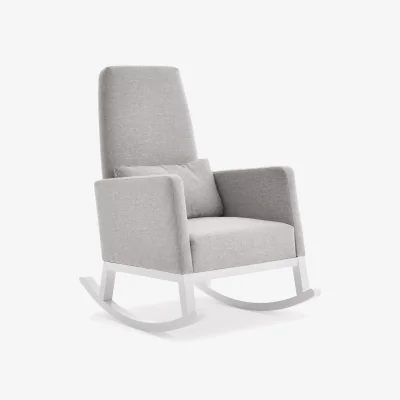 John Lewis Obaby High Back Rocking Chair, Grey