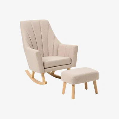 John Lewis Tutti Bambini Jonah Nursing Rocking Chair and Footstool