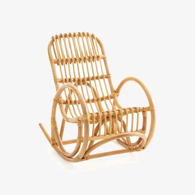 La Redoute Malu Children's Rattan Rocking Chair