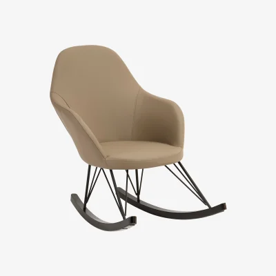 The Range Kolding Light Grey Rocking Chair - Grey