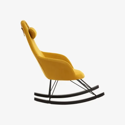 The Range Kolding Yellow Rocking Chair - Yellow