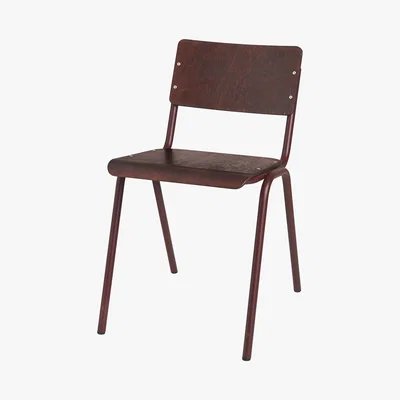 Amara Broste Copenhagen - Ole Steel Wood Chair - Wild Ginger