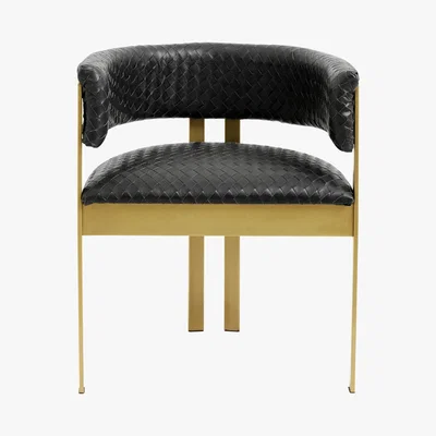 Amara Nordal - Weaving Dinner Chair - Black