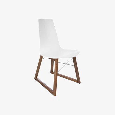 Amara Horm & Casamania - Ray Chair - Walnut & White