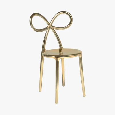 Amara Qeeboo - Ribbon Chair - Gold