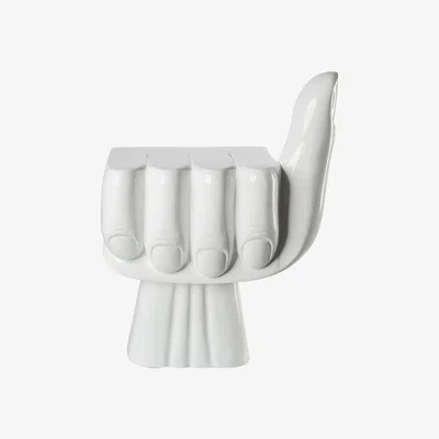 Amara Pols Potten - Fist Dining Chair - White