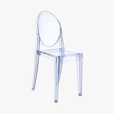 Amara Kartell - Victoria Ghost Chair - Light Blue