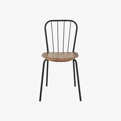Amara Maze Interior - Same Chair - Black/Walnut