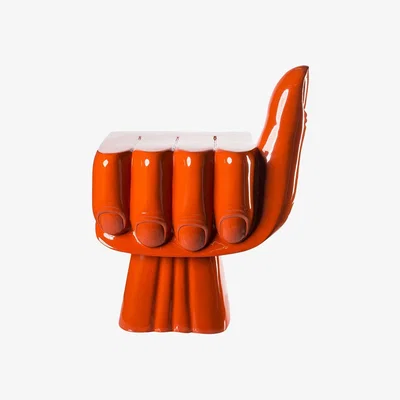 Amara Pols Potten - Fist Dining Chair - Coral