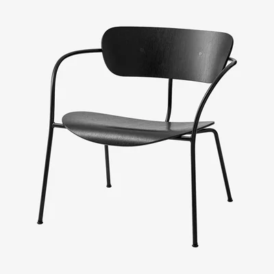 Amara &Tradition - Pavilion Wooden Lounge Chair AV5 - Black