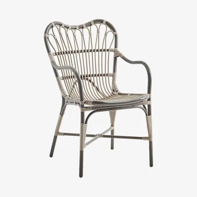 Amara Sika-Design - Margret Outdoor Rattan Dining Chair - Moccachino