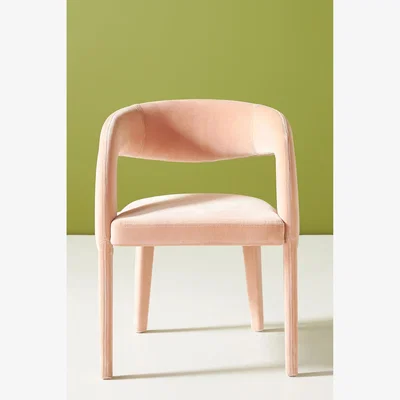 Anthropologie Velvet Hagen Dining Chair