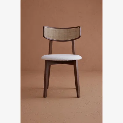 Anthropologie Annie Boucle Dining Chairs, Set of 2