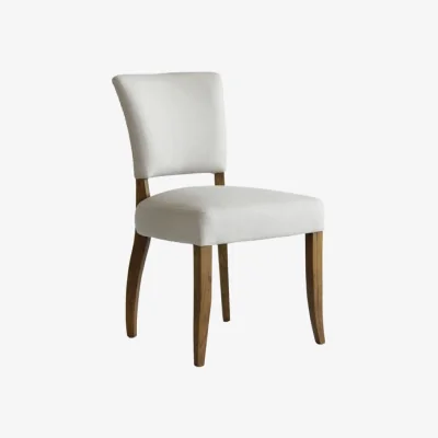 Andrew Martin Frank Dining Chair, Chair, Light Neutral - Andrew Martin CRIB 5 & Linen