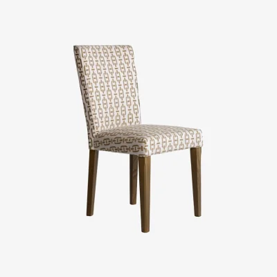 Andrew Martin Addington Dining Chair Burlington Tan, Chair - Andrew Martin Cotton