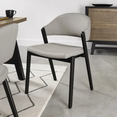 Arighi Bianchi Highgate Peppercorn Dining Chair, Grey