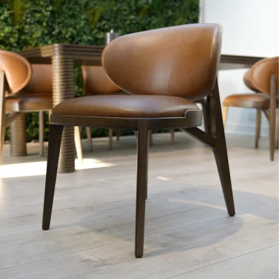 Arighi Bianchi Erica Leather Dining Chair