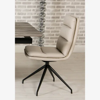 Arighi Bianchi Bay Ridge Swivel Chair, Beige