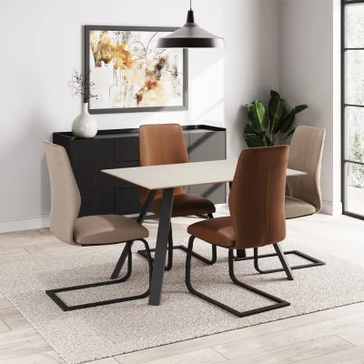Arighi Bianchi Kalix Dining Chair, Beige