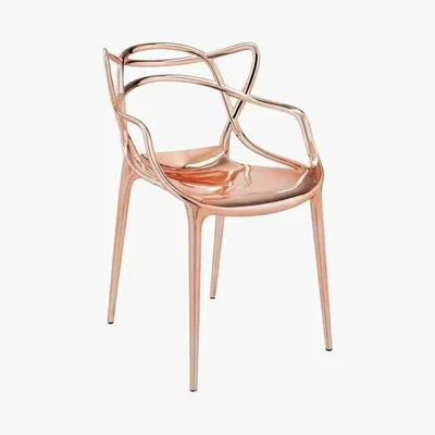 Barker and Stonehouse Kartell Masters Metallic Dining Chair, Choice of Colour