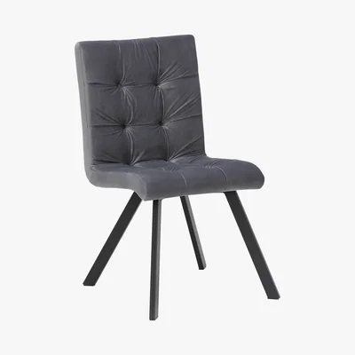 Barker and Stonehouse Arlo Buttoned Velvet Dining Chair