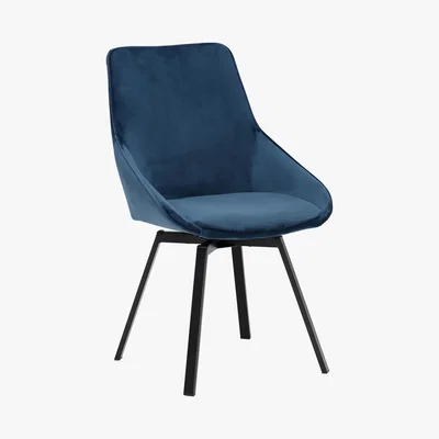 Barker and Stonehouse Beckton Dining Chair, Blue