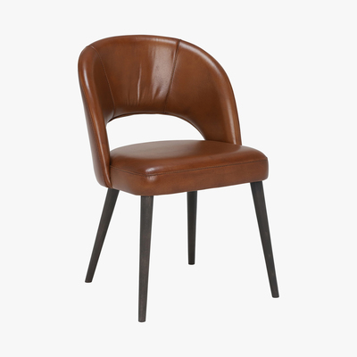 Barker and Stonehouse Beck Leather Dining Chair