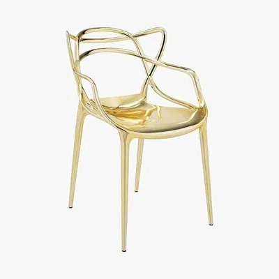 Barker and Stonehouse Kartell Masters Metallic Dining Chair, Choice of Colour