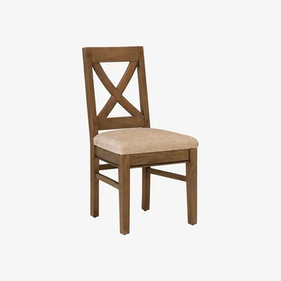 Barker and Stonehouse Antix X Dining Chair - Brown - Mango Wood - W49 x D53.5 x H101cm - Barker &amp; Stonehouse