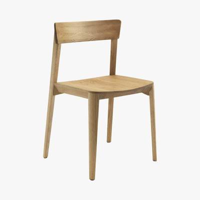 Barker and Stonehouse Riva 1920 Mia Wood Dining Chair, Oak