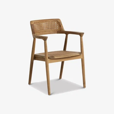 Barker and Stonehouse Grenada Pedro A Dining Chair, Neutral | Barker & Stonehouse