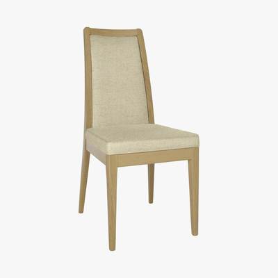 Barker and Stonehouse Ercol Romana Padded Back Fabric Dining Chair