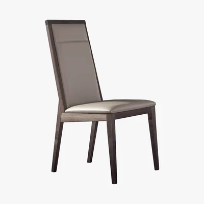 Barker and Stonehouse Rapolla Eco Leather Pair Of Dining Chairs