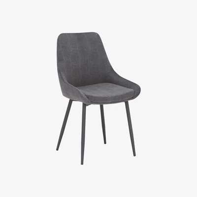 Barker and Stonehouse Emmett Dining Chair, Grey | Barker & Stonehouse