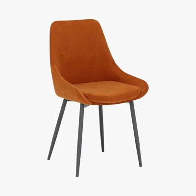 Barker and Stonehouse Emmett Dining Chair, Orange