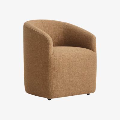 Barker and Stonehouse Delora Dining Chair, Brown Fabric | Barker & Stonehouse