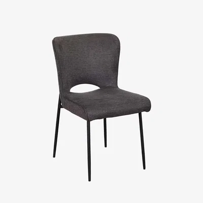 Barker and Stonehouse Galini Dining Chair Dark Grey | Barker & Stonehouse