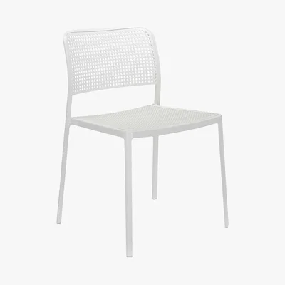 Barker and Stonehouse Pair of Kartell Audrey Dining Chairs, White