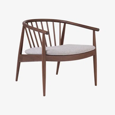Barker and Stonehouse L.Ercolani Reprise Dining Chair Upholstered, Grey | Barker & Stonehouse