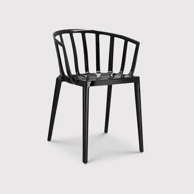 Barker and Stonehouse Kartell Venice Dining Chair, Black | Barker & Stonehouse