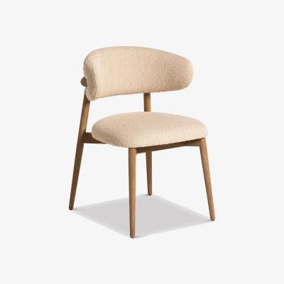 Barker and Stonehouse Lexa Dining Chair, Neutral Boucle | Barker & Stonehouse