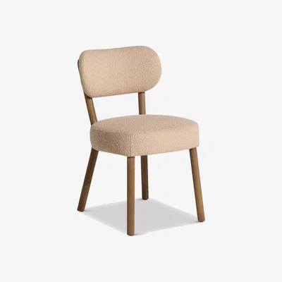 Barker and Stonehouse Dove Dining Chair, Neutral Boucle | Barker & Stonehouse