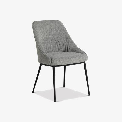 Barker and Stonehouse Hatton Dining Chair, Grey Fabric | Barker & Stonehouse