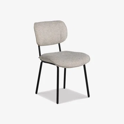 Barker and Stonehouse Lindy Dining Chair, Neutral Fabric | Barker & Stonehouse