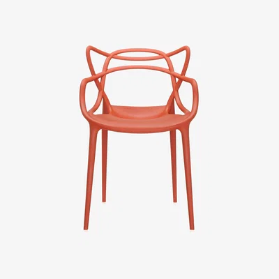 Barker and Stonehouse Kartell Masters Chair, Orange | Barker & Stonehouse