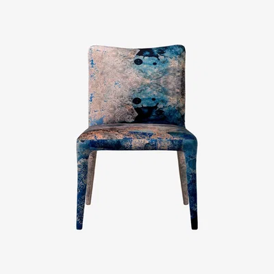 Barker and Stonehouse Timothy Oulton Fibi Dining Chair, Melting Paisley